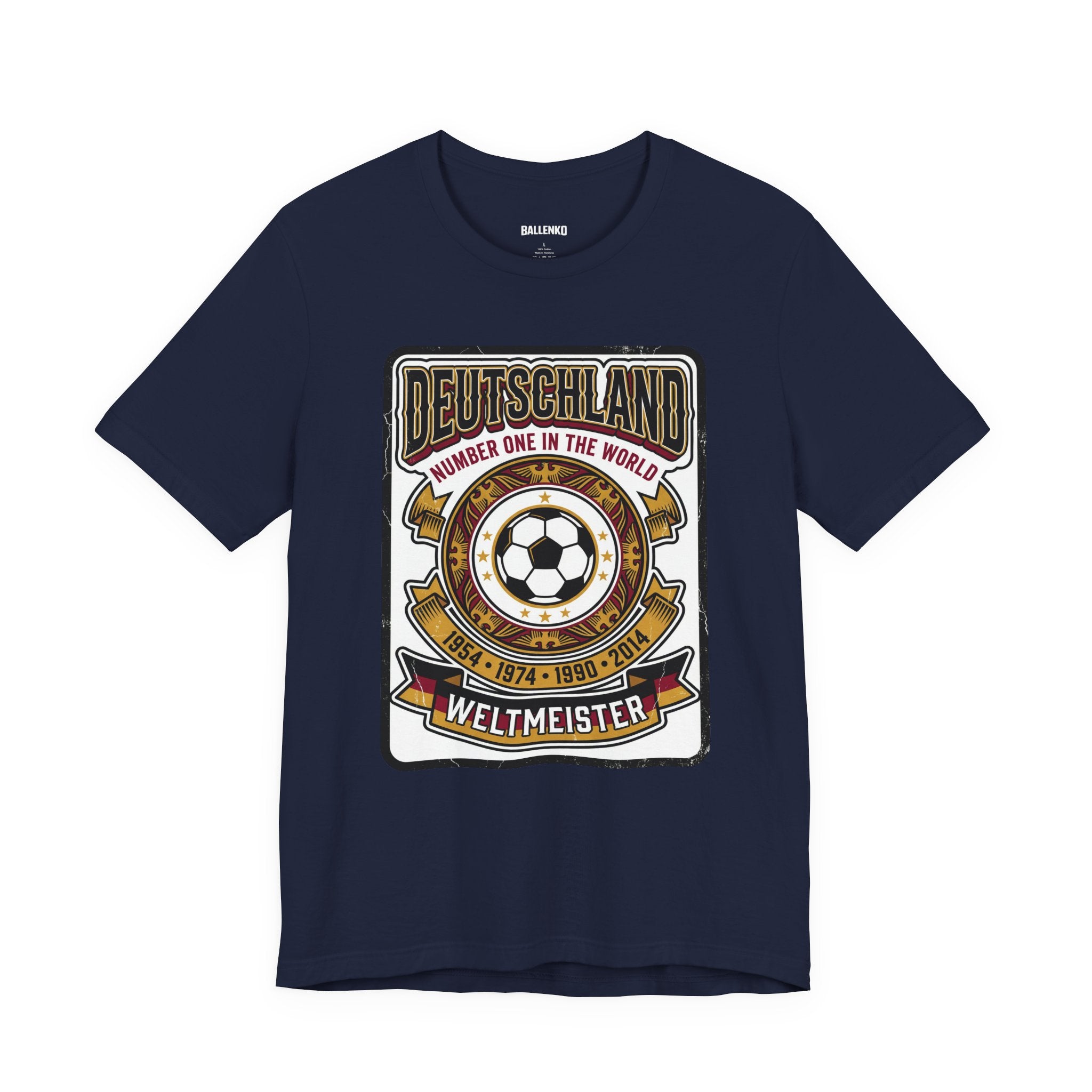 Deutschland world cup 2026 Graphic tee — German Crest Casual Soccer Jersey Style Shirt