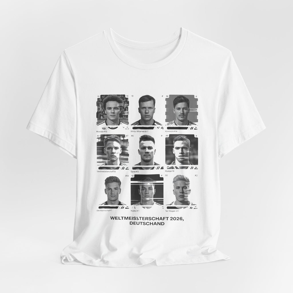 World cup 2026 DeutschLand : Unisex Jersey Short Sleeve Tee