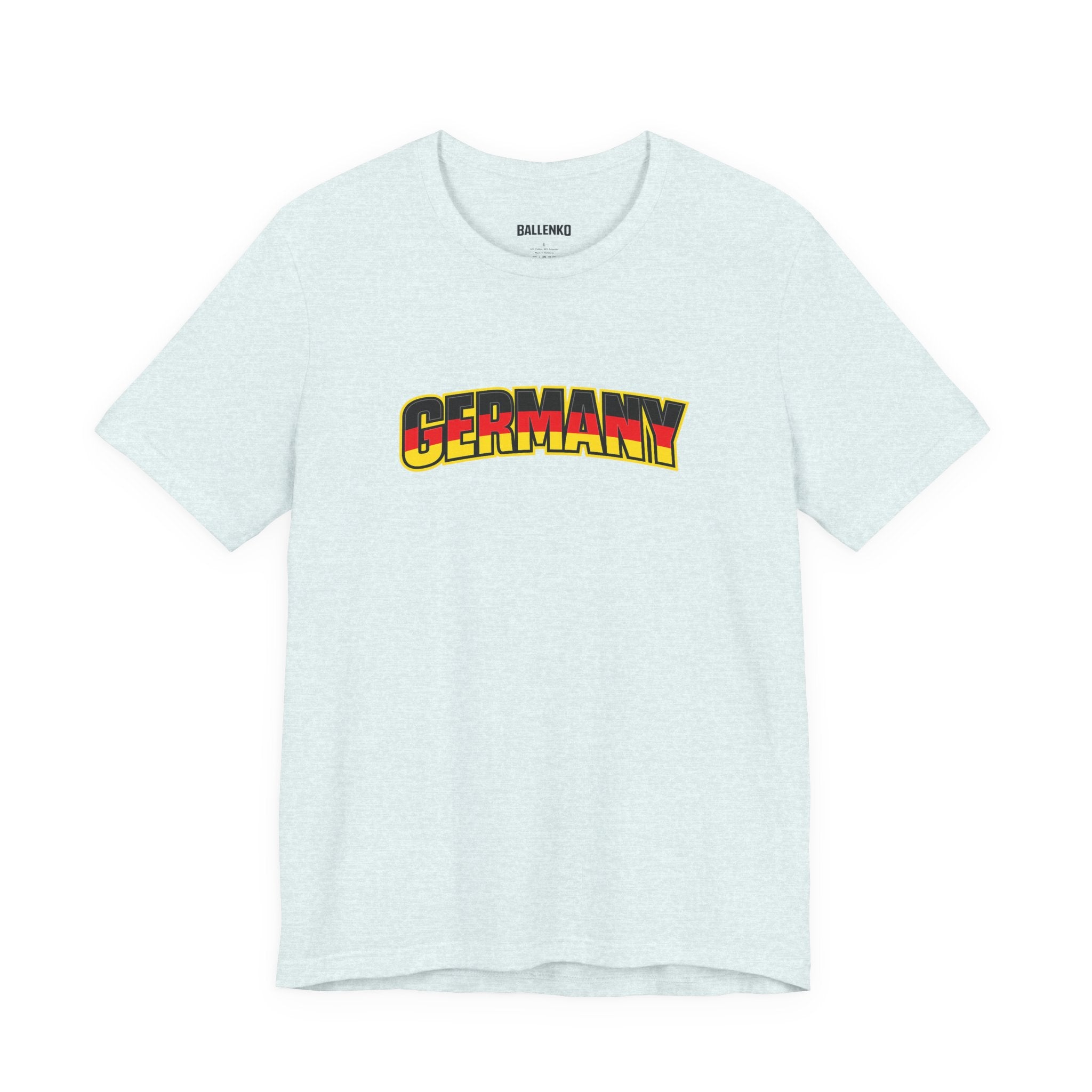 Germany Graphic tee — German Crest Casual Soccer Jersey Style Shirt