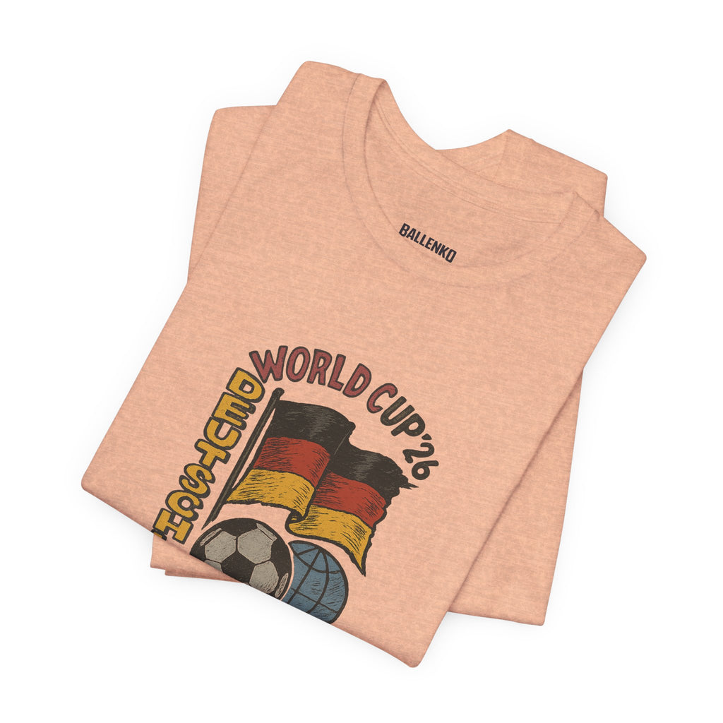 World cup 2026 DeutschLand : Unisex Jersey Short Sleeve Tee