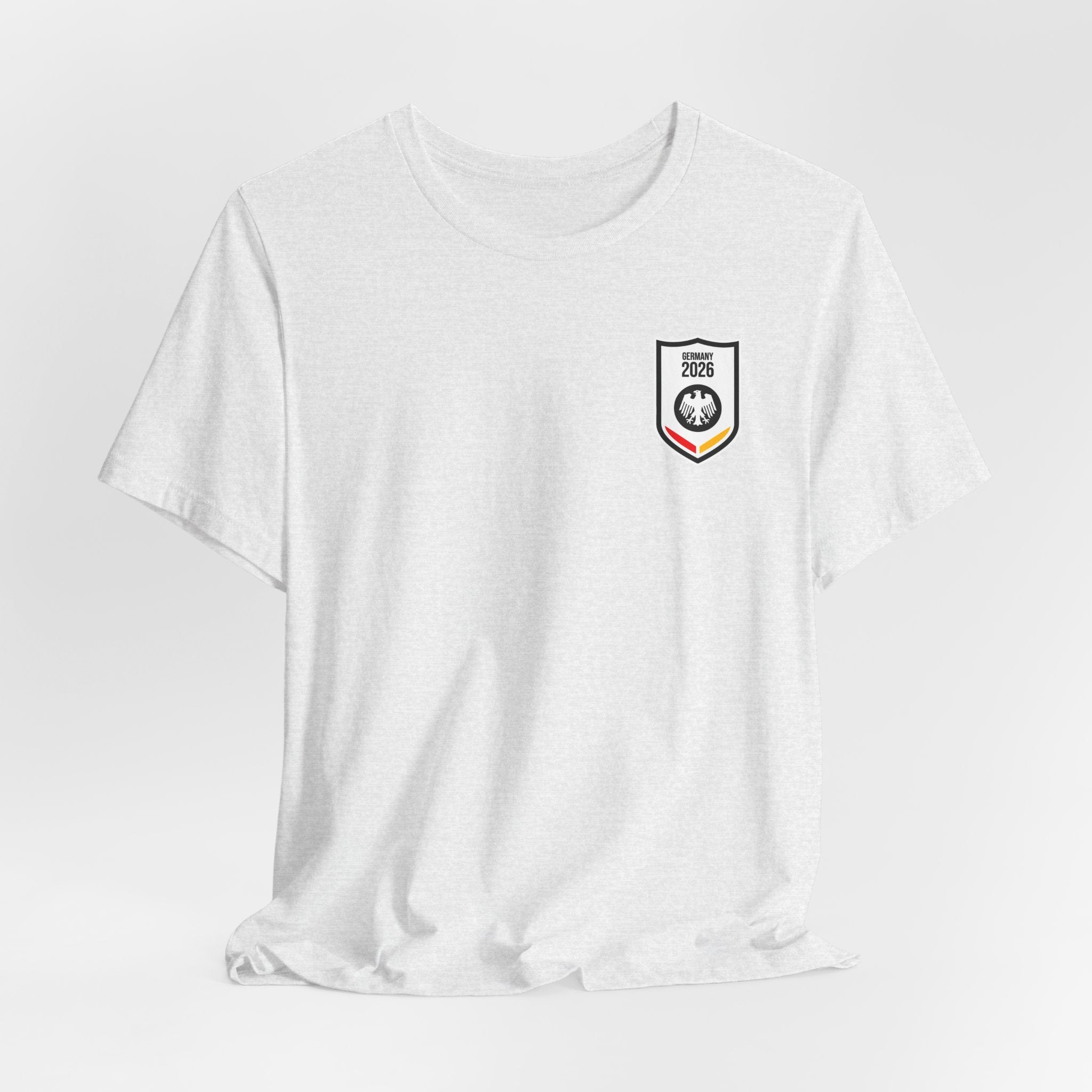 Feierabend 17 Graphic Tee — German Crest Casual Soccer Jersey Style Shirt
